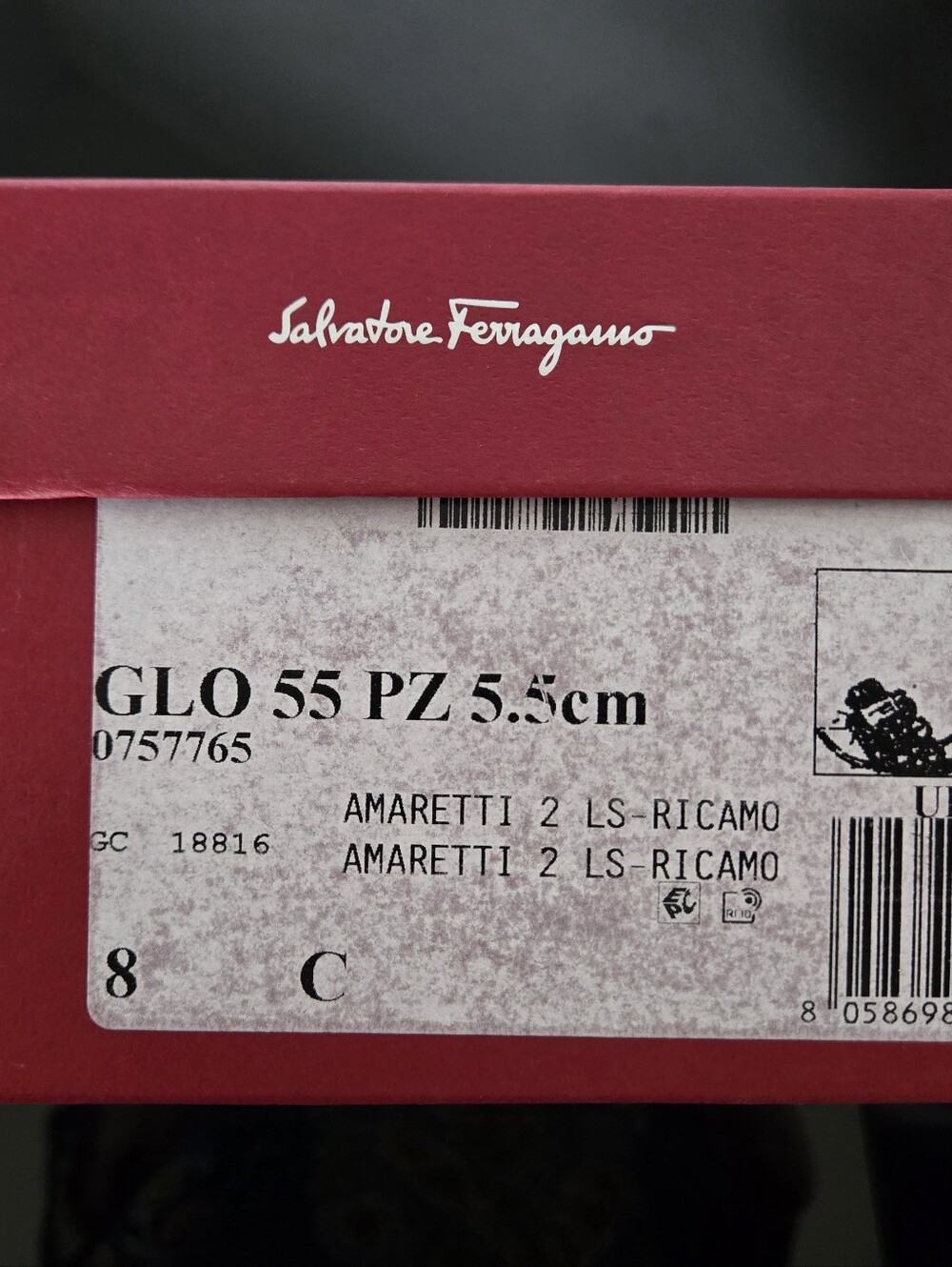 Salvatore Ferragamo Amaretti Vara Bow Mule Sandals - Picture 7 of 10
